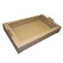 30 x 18 x 3 Inch B Flute Delivery Tray - Box of 25