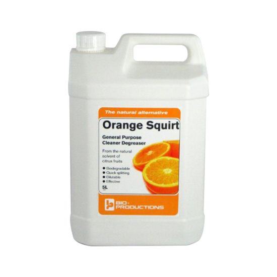 Orange Squirt Cleaner & Degraser Concentrate 5lt CL2025 Orange Squirt Cleaner & Degraser Concentrate 5lt CL2025