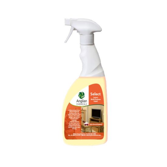 Select Liquid Furniture Polish Ready To Use Trigger Spray 750ml CL3012