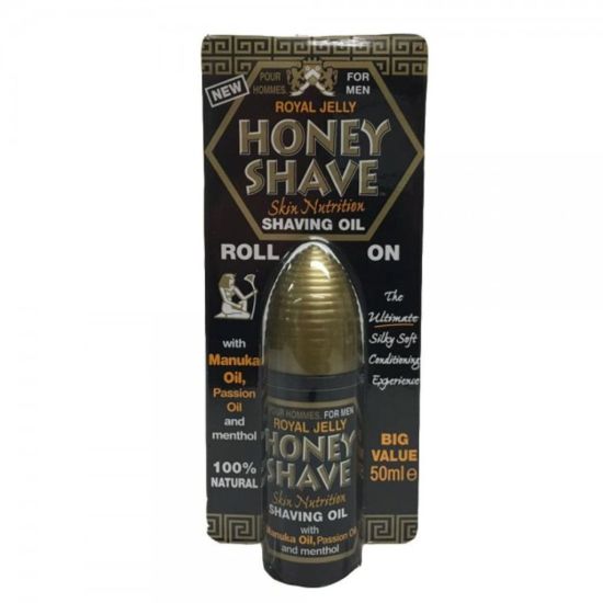 Honey Shave Shaving Oil With Royal Jelly & Manuka Oil 50ml SC6003