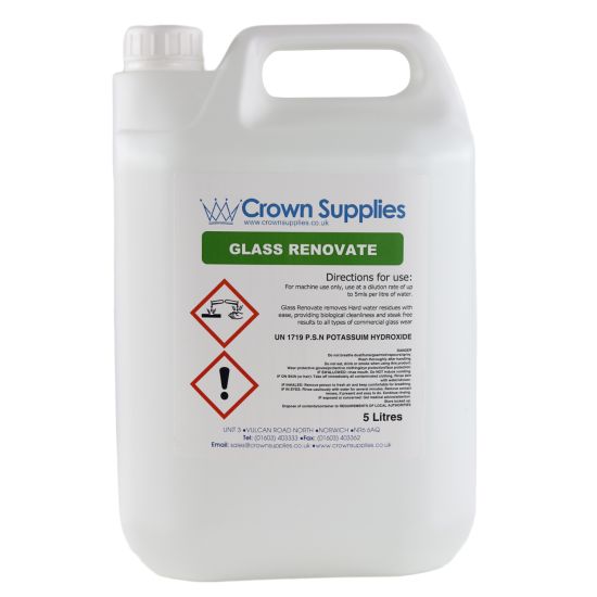 Professional Glass Renovate Concentrate 5lt CL2020 Professional Glass Renovate Concentrate 5lt CL2020