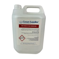 Crown Supplies Red Wine Stain Remover - 5 Litres Crown Supplies Red Wine Stain Remover - 5 Litres