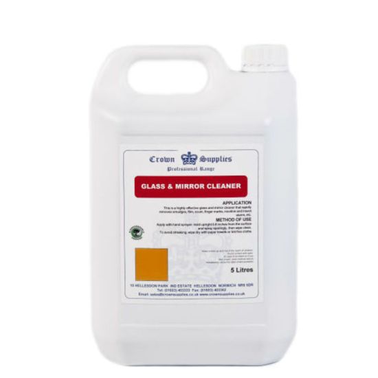 Glass & Mirror Cleaner Concentrate 5lt CL4006 Glass & Mirror Cleaner Concentrate 5lt CL4006