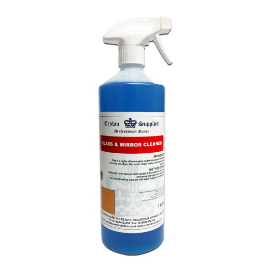 Glass & Mirror Cleaner Ready To Use Trigger Spray 1Litre CL4007 Glass & Mirror Cleaner Ready To Use Trigger Spray 1Litre CL4007