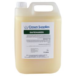 Safehands Bactericidal Non Fragranced Liquid Hand Soap 5 Litre Safehands Bactericidal Non Fragranced Liquid Hand Soap 5 Litre