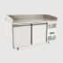 Pizza Counter 2 Doors With 1500mm VRX Unit and GN Pans 100mm