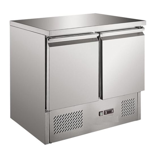 2 Door Counter Fridge ATO ICE3801GR