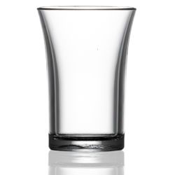Plastic Party Shot Glass CE Marked Rigid Reusable Polystyrene 35ml