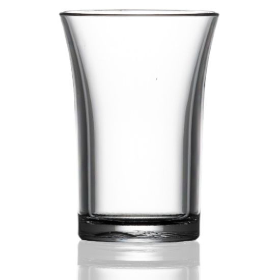 BBP Econ Plastic Party Shot Glass CE Marked Rigid Reusable Polystyrene 35ml