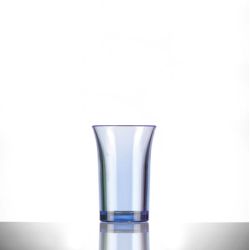 BBP Econ Polystyrene Shot Glass Neon Blue CE 35ml
