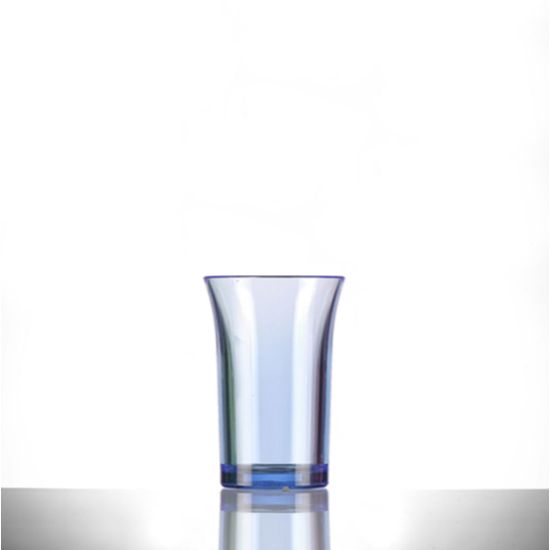 BBP Econ Polystyrene Shot Glass Neon Blue CE 35ml BBP 002-2NB CE BBP Econ Polystyrene Shot Glass Neon Blue CE 35ml BBP 002-2NB CE