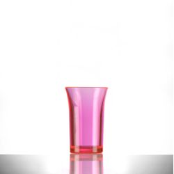 BBP Econ Polystyrene Shot Glass Neon Red CE 35ml BBP Econ Polystyrene Shot Glass Neon Red CE 35ml