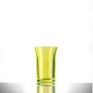 BBP Econ Polystyrene Shot Glass Neon Yellow CE 35ml