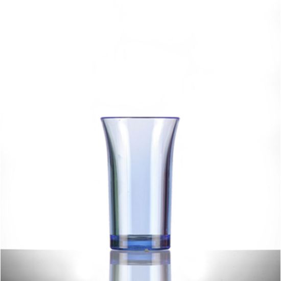 BBP Econ Polystyrene Shot Glass Neon Blue CE 50ml BBP 003-2NB CE