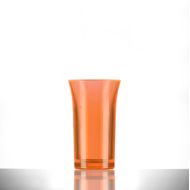 BBP Econ Polystyrene Shot Glass Neon Orange CE 50ml