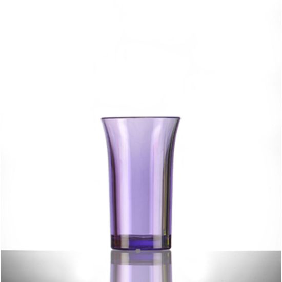 BBP Econ Polystyrene Shot Glass Neon Purple CE 50ml BBP 003-2NP CE