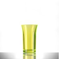 BBP Econ Polystyrene Shot Glass Neon Yellow CE 50ml