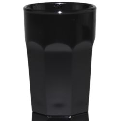Remedy Polycarbonate Shot Glass Black CE Marked 25ml - Single
