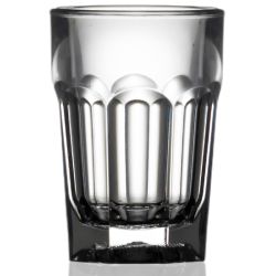 Remedy Polycarbonate Shot Glass Clear CE Marked 25ml - Single