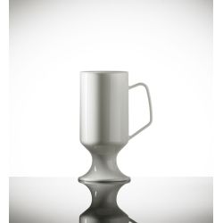BBP Elite Polycarbonate Coffee Cup White BBP Elite Polycarbonate Coffee Cup White