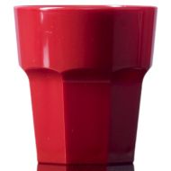 Remedy Polycarbonate Rocks Glass Red 255ml - Single