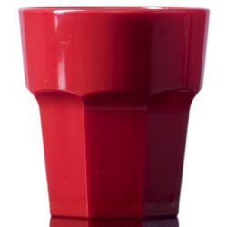 Remedy Polycarbonate Rocks Glass Red 255ml - Single