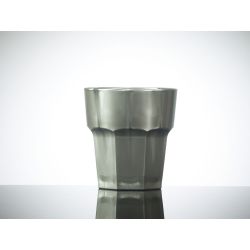 Remedy Polycarbonate Rocks Glass Silver 255ml - Single