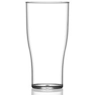Econ Polystyrene Half Pint Tulip Glass Clear - Single 