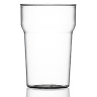 Elite Polycarbonate Nonic Half Pint Glasses - Single 