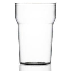 Elite Polycarbonate Nonic Half Pint Glasses - Single 
