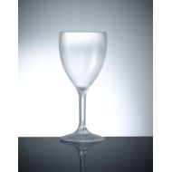 BBP Elite Premium Polycarbonate  Wine Glasses - 12 PACK- Frosted