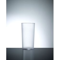 BBP Elite BB 110-1CE48 10oz Polycarbonate Hi-Ball Glass Frosted