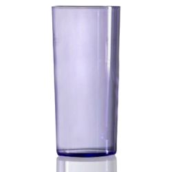 Econ Polystyrene Hi Ball Half Pint Glass Neon Purple - Single 