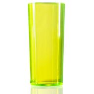 Econ Polystyrene Hi Ball Half Pint Glass Neon Yellow - Single 