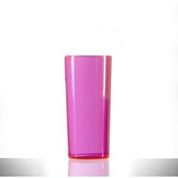 BBP Econ Polystrene HiBall Neon Red CE