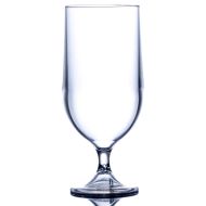 Elite Polycarbonate Half Pint Goblet Clear - Single 