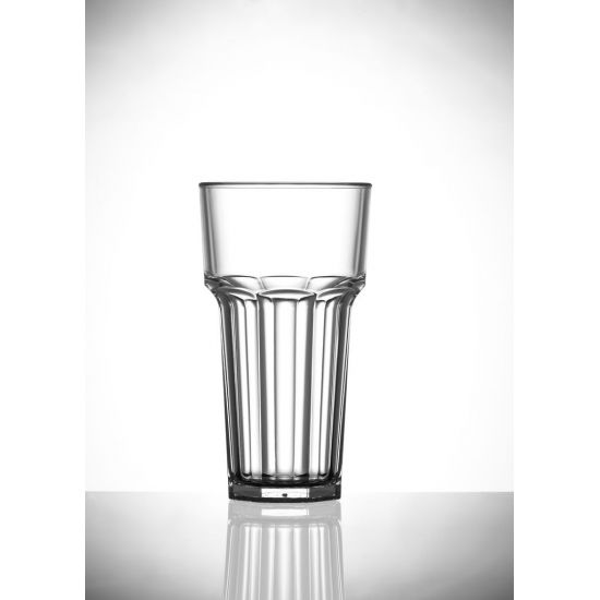 BBP Elite Remedy Polycarbonate Tall Glass CE (36 Box) BBP 122-1CL CE