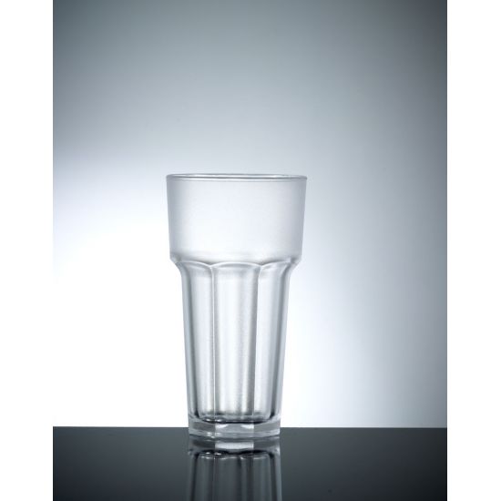BBP Elite Remedy Polycarbonate Tall Glass Frosted BBP 122-1FR NS