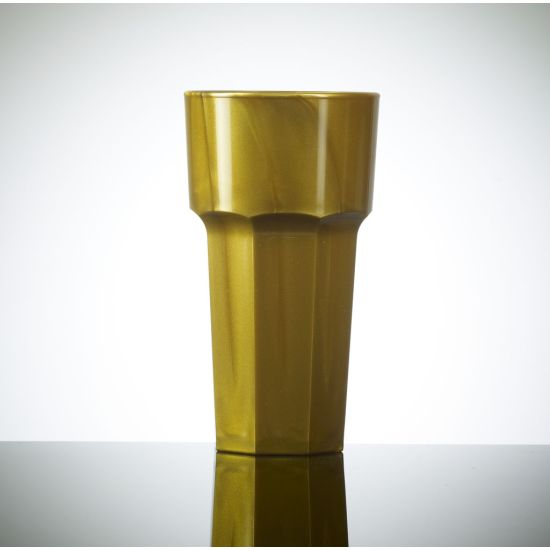 BBP Elite Remedy Polycarbonate Tall Glass Gold (36 Box) BBP 122-1GD NS BBP Elite Remedy Polycarbonate Tall Glass Gold (36 Box) BBP 122-1GD NS