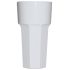 Elite Remedy Polycarbonate Half Pint Glass White - Single