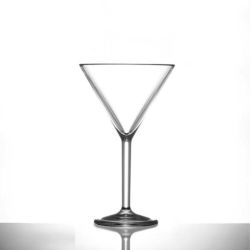 BBP Elite Premium Polycarbonate 7oz Martini Glass Clear NS