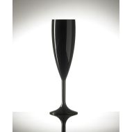 BBP Elite Premium Polycarb Champagne Flute Black