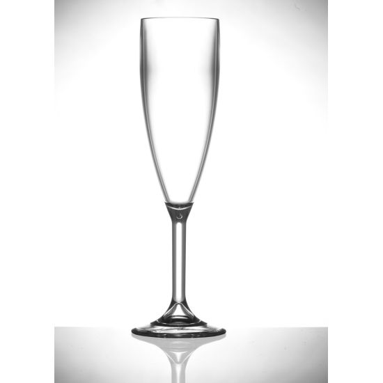 BBP Elite Premium Polycarb Champagne Flute Clear CE (12 Bx) BBP 141-125 CE