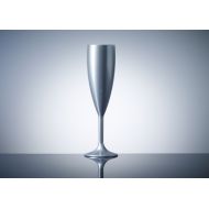 BBP Elite Premium Polycarb Champagne Flute Silver
