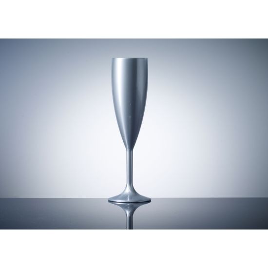 BBP Elite Premium Polycarb Champagne Flute Silver BBP 141-1SV NS BBP Elite Premium Polycarb Champagne Flute Silver BBP 141-1SV NS