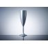 BBP Elite Premium Polycarb Champagne Flute Silver