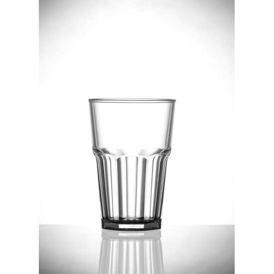 BBP Elite Remedy Polycarb Beverage Glass Clear BBP 142-1CL NS