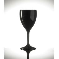 BBP Elite Premium  Polycarbonate Wine Glass Black (12 Box)