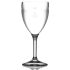 Elite Polycarbonate CE Wine Glass 250ml - Single