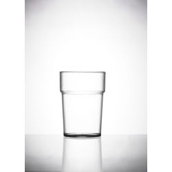 BBP Econ Polystyrene Rigid Half Pint Glass - Single